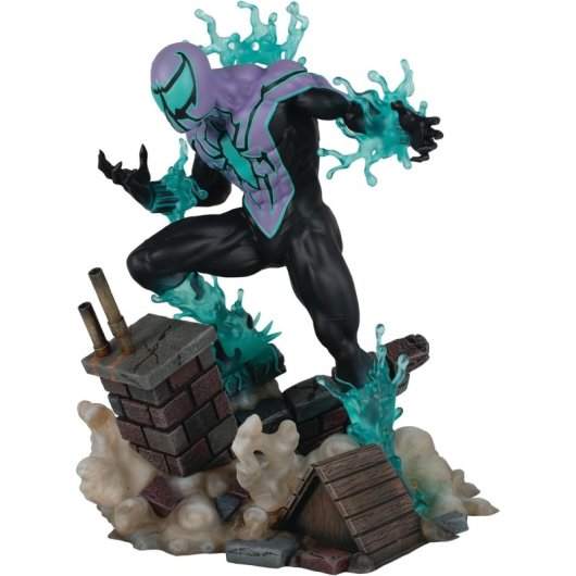 Figura Chasm Spider-man Marvel Estatua Diorama 25 Cms