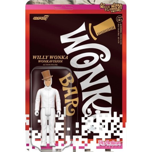 Figura Willy Wonka Wonkavision Willy Wonka Y La Fábrica De Chocolate Articulada 10 Cms