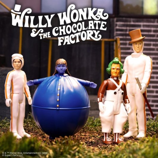 Figura Willy Wonka Wonkavision Willy Wonka Y La Fábrica De Chocolate Articulada 10 Cms