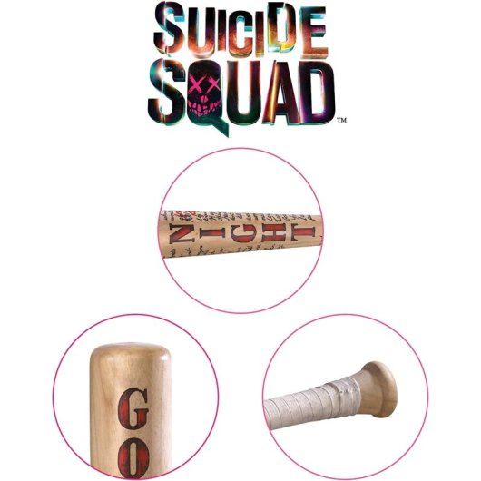 Bate De Beisbol Harley Quinn Escuadrón Suicida 80 Cms