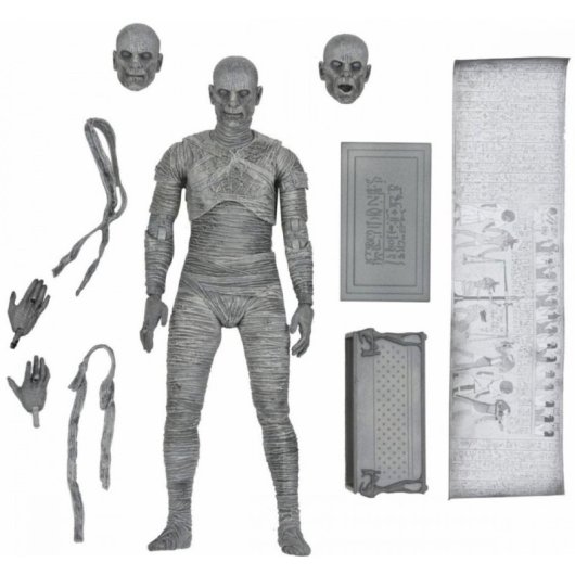 Figura La Momia It Comes To Life Boris Karloff Ultimate The Mummy Universal Monsters Articulada 18 Cms