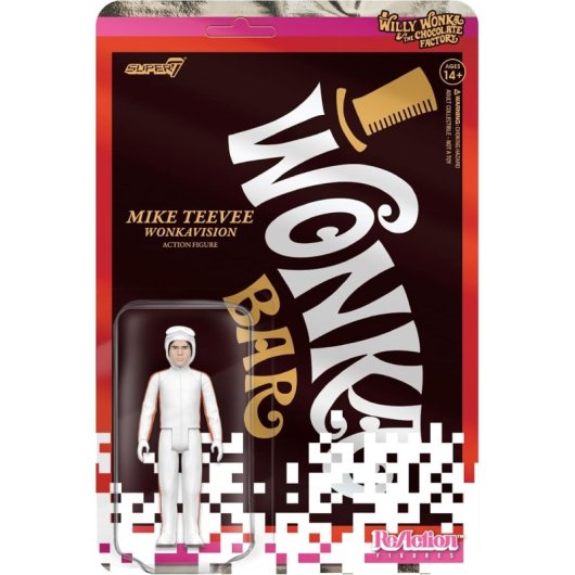 Figura Mike Teevee Willy Wonka Y La Fábrica De Chocolate Articulada 10 Cms