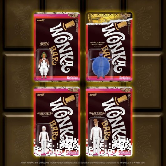 Figura Mike Teevee Willy Wonka Y La Fábrica De Chocolate Articulada 10 Cms