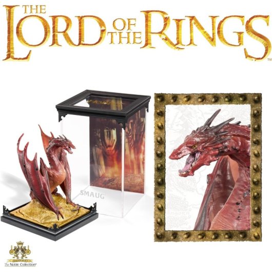 Figurine Smaug Le Hobbit Diorama 16 cm PVC Collection
