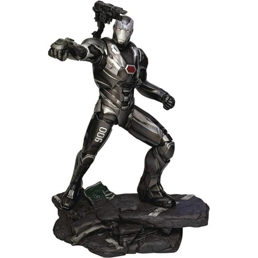 Figura War Machine Avengers Endgame Estatua Diorama 25 Cms