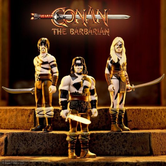 Figura Subotai Pintura De Guerra Conan El Bárbaro Articulada 10 Cms