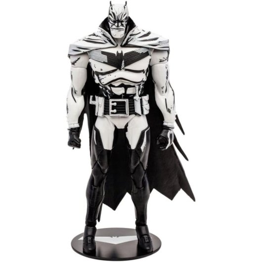 Figura Batman White Knight Sketch Edition Edición Limitada Gold Label Dc Articulada 18 Cms