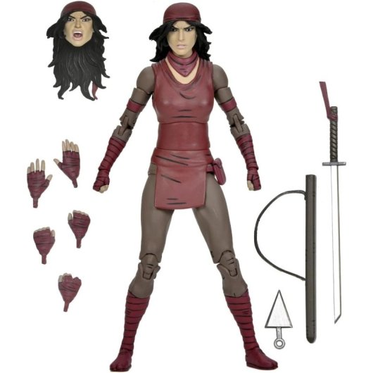Actiefiguur Neca Karai TMNT The Last Ronin 18 cm Articulatie Accessoires