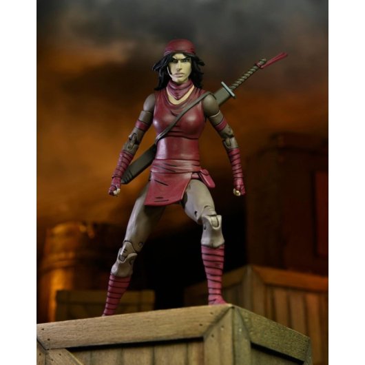 Actiefiguur Neca Karai TMNT The Last Ronin 18 cm Articulatie Accessoires