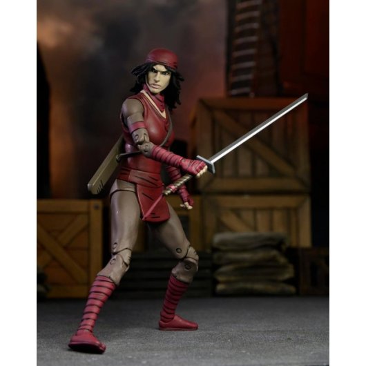 Actiefiguur Neca Karai TMNT The Last Ronin 18 cm Articulatie Accessoires