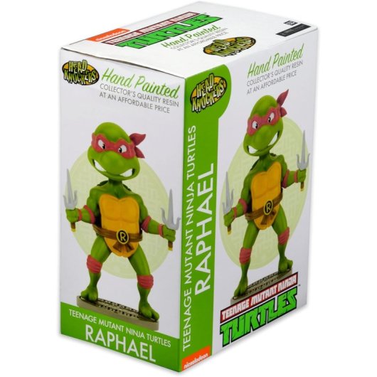 Beeld Raphael TMNT Neca Head Knocker 16,5 cm Collectors Edition