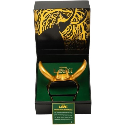 Réplica Corona Presidente Loki Disney Marvel
