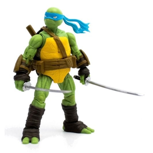Figura Leonardo Las Tortugas Ninja Articulada 13 Cms