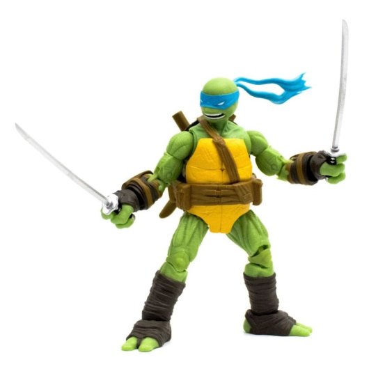 Figura Leonardo Las Tortugas Ninja Articulada 13 Cms