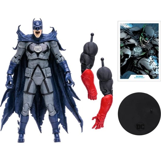 Figura Batman Blackest Night Articulada 18 Cms