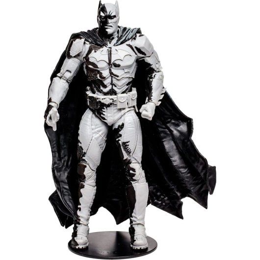 Actiefiguur Batman Line Art Variant McFarlane Gold Label 18 cm met Comic