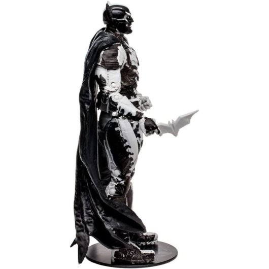 Actiefiguur Batman Line Art Variant McFarlane Gold Label 18 cm met Comic