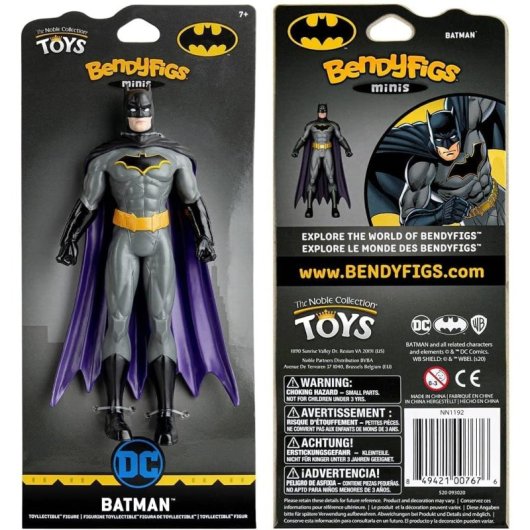 Figura Batman Bendyfigs Dc Flexible 14 Cms