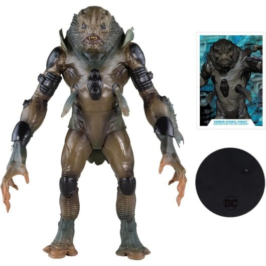 Figura Sunken Citadel Pirate Aquaman Y El Reino Perdido Dc Megafig