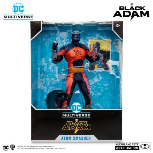 Figura Atom Smasher Black Adam Megafigs Articulada 30 Cms