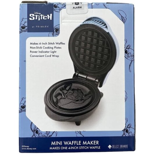 Mini Wafelijzer Disney Stitch Select Brands Hawaïaans Design