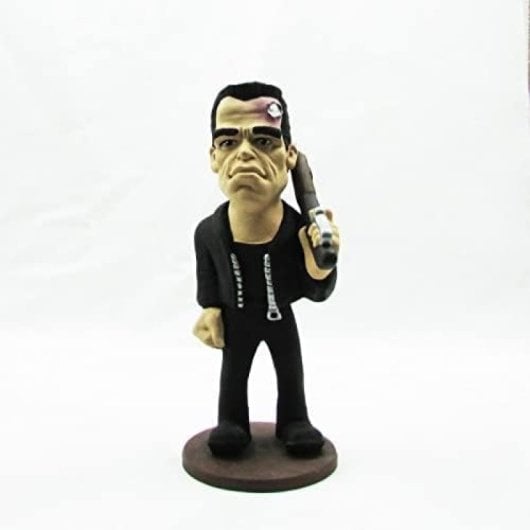 Figura Terminator 2 Arnold Schwarzenegger Artesanal 23 Cms