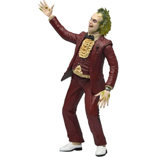 Figura Beetlejuice Red Tuxedo Articulada 18 Cms