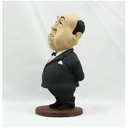 Figura Alfred Hitchcock Artesanal 20 Cms