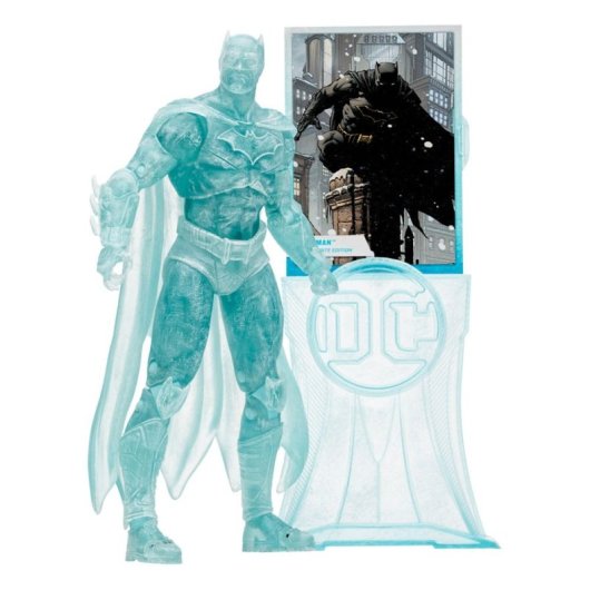 Figura Batman Frostbite Edition Dc Rebirth Gold Label Edición Limitada Articulada 18 Cms