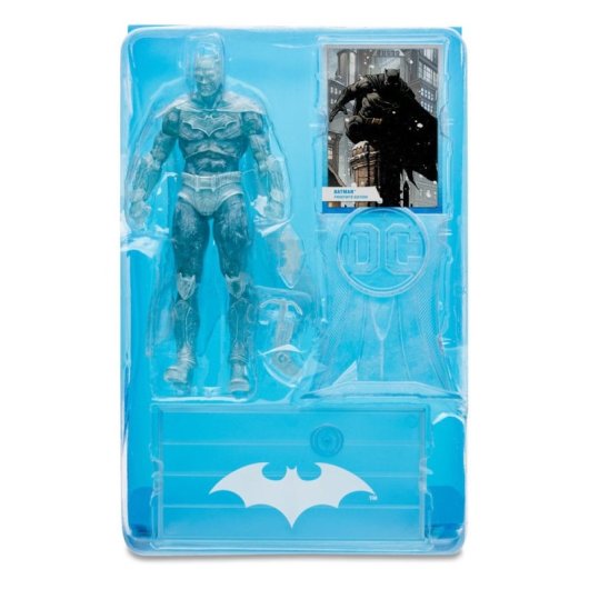 Figura Batman Frostbite Edition Dc Rebirth Gold Label Edición Limitada Articulada 18 Cms