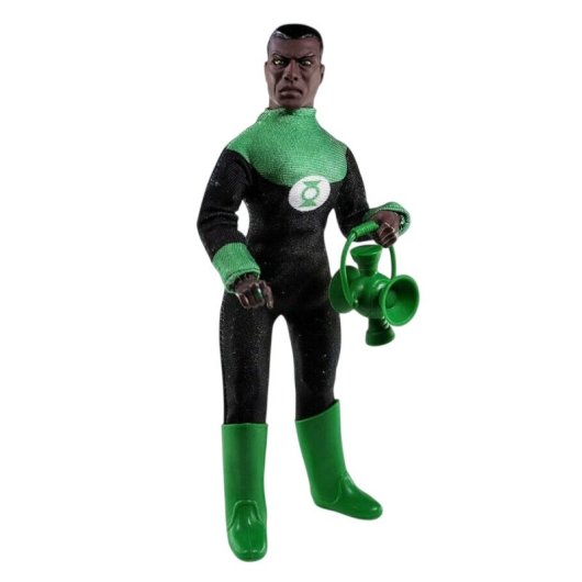Figura Linterna Verde Green Lantern Dc Comics Retro 20 Cms