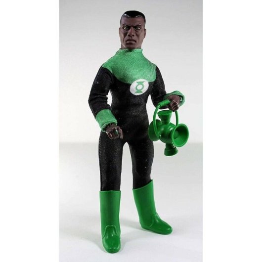 Figura Linterna Verde Green Lantern Dc Comics Retro 20 Cms