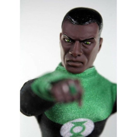 Figura Linterna Verde Green Lantern Dc Comics Retro 20 Cms