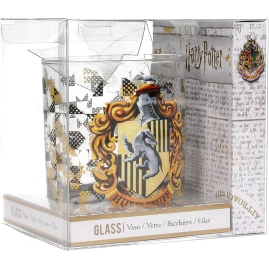 Vaso Hufflepuff Hogwarts Harry Potter Cristal 300 Mls