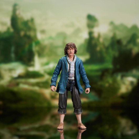 Figura Pippin El Señor De Los Anillos Deluxe Articulada 10 Cms
