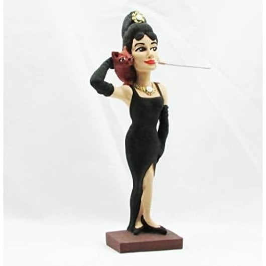 Figura Audrey Hepburn Artesanal 26 Cms