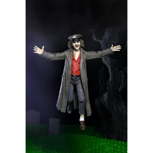 Figura Beetlejuice Tour Guide The Bio Exorcist Articulada 18 Cms
