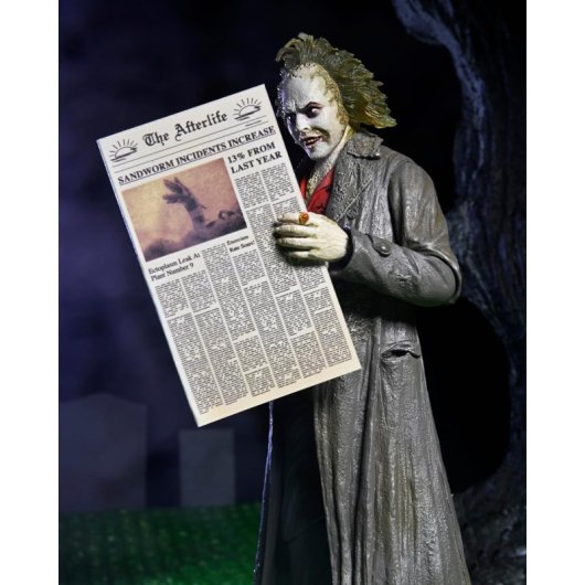 Figura Beetlejuice Tour Guide The Bio Exorcist Articulada 18 Cms