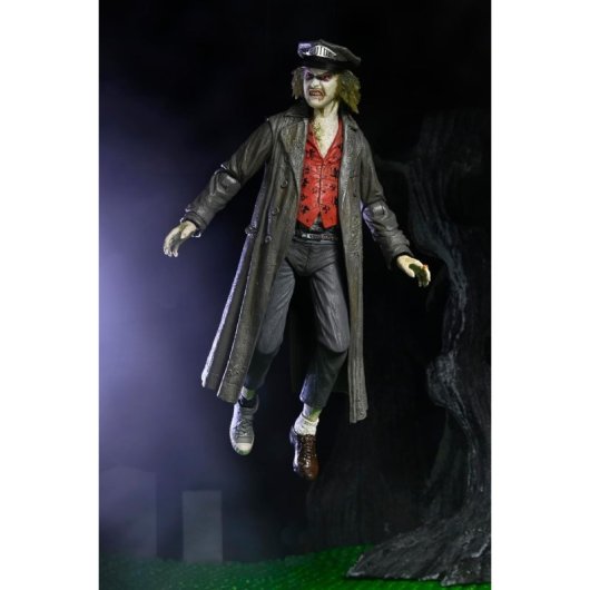 Figura Beetlejuice Tour Guide The Bio Exorcist Articulada 18 Cms