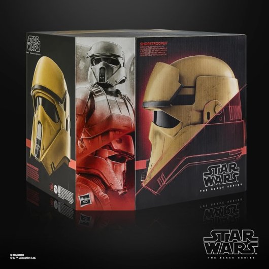 Réplica Casco Electrónico Shoretrooper Star Wars Andor The Black Series 1:1