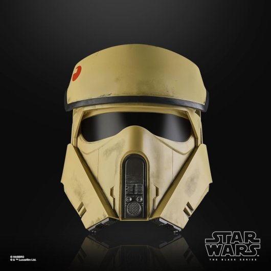 Réplica Casco Electrónico Shoretrooper Star Wars Andor The Black Series 1:1