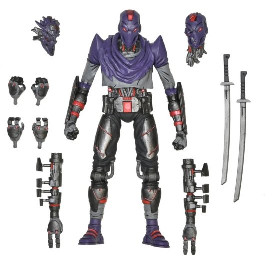 Figura Ultimate Footbot Las Tortugas Ninja The Last Ronin Tmnt Articulada 18 Cms