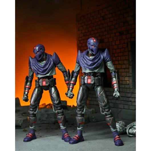 Figura Ultimate Footbot Las Tortugas Ninja The Last Ronin Tmnt Articulada 18 Cms