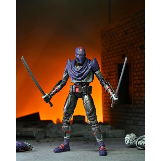 Figura Ultimate Footbot Las Tortugas Ninja The Last Ronin Tmnt Articulada 18 Cms
