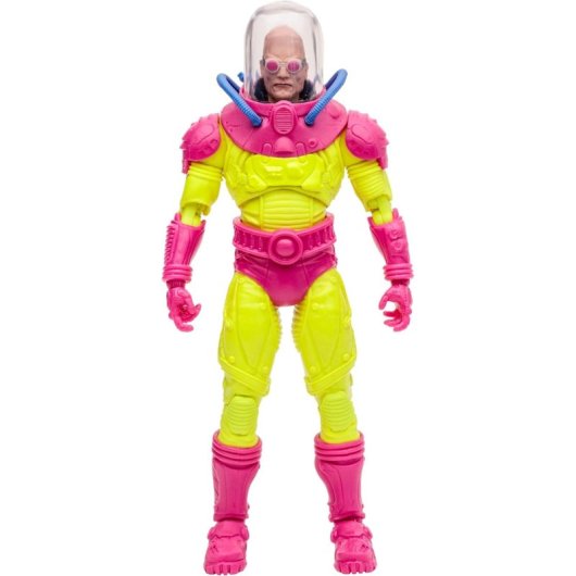 Figura Mr. Freeze The Ice Crimes Of Mr. Zero! Black Light Edition Dc Edición Limitada Articulada 18 Cms