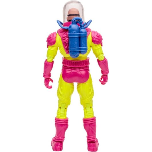 Figura Mr. Freeze The Ice Crimes Of Mr. Zero! Black Light Edition Dc Edición Limitada Articulada 18 Cms