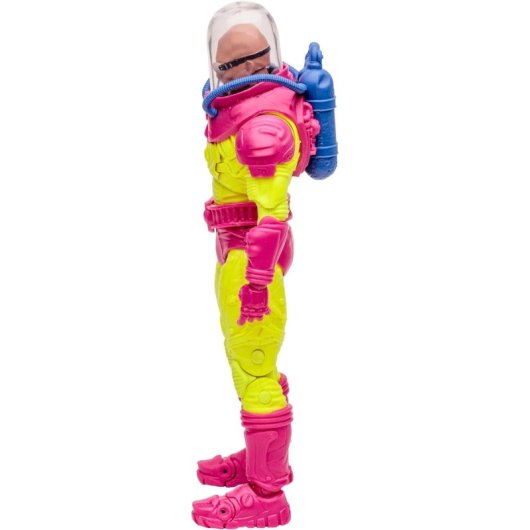 Figura Mr. Freeze The Ice Crimes Of Mr. Zero! Black Light Edition Dc Edición Limitada Articulada 18 Cms