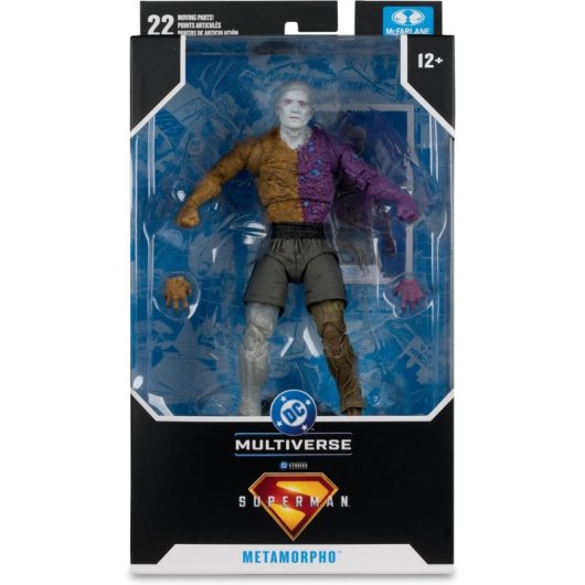 Figura Metamorpho Superman Dc Multiverse Articulada 18 Cms