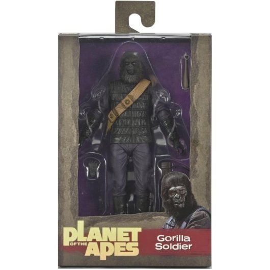 Figura Gorilla Soldier El Planeta De Los Simios Articulada 18 Cms