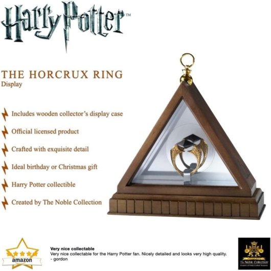 Réplica Anillo Lord Voldemort Horrocrux Harry Potter Wizarding World